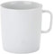 Alessi Ajm28/89 Platebowlcup Mug en Porcelaine Blanche, Set de 4 Pièces