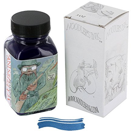 Noodler's Bad BLUE Heron Fountain Pen Ink - BULLETPROOF