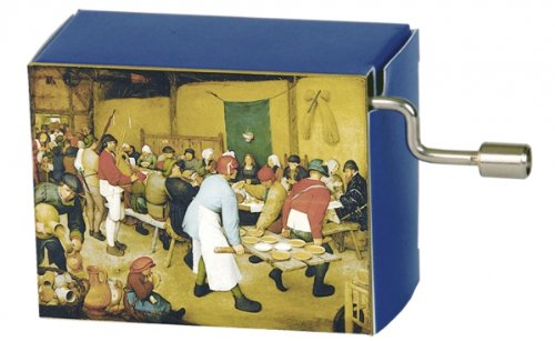 Fridolin 58182 Spieluhr Tschaikowsky - Blumenwalzer/Bruegel - Bauernhochzeit