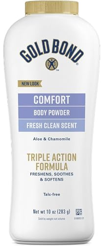 Gold Bond Ultimate Comfort with Aloe Body Powder - 100% Talc-free, 10 Oz by Chattem