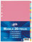 Manila Karton Ordner-Register / 160g/m² / DIN A4 / mit 20 blanko Taben