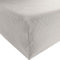 REDBEST Jersey-Stretch Spannbettlaken San Francisco 100% Baumwolle, Silber Größe 180x200 cm - 200x200 cm - weiche Qualität, bügelfrei, Rundumgummi, bis 20 cm Höhe