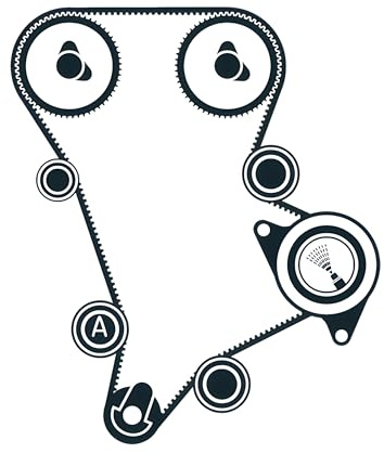 SKF Timing Belt Kit VKMA 94509-2 Height 64 mm Length 330 mm Width 141 mm - OE Quality