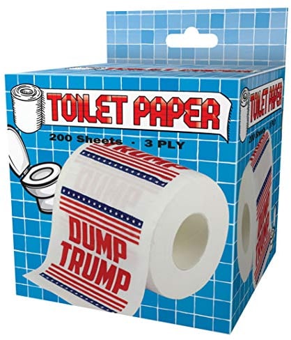 Dump Trump Neuheit WC-Papier, 1 Rolle