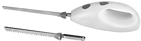 Team Kalorik Couteau Electrique Avec 2 Lames, 95 W, Blanc, TKG EM 1001