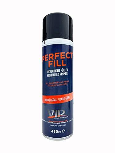 VIP Perfect-Fill - Dickschichtfüller für Kunststoff und Metall dunkelgrau (450ml)