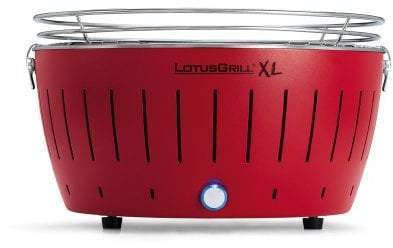 LotusGrill G-RO-435 Barbecue a Carbone senza Fumo XL, 43.5 x 35 x 25.7 cm, colore Rosso