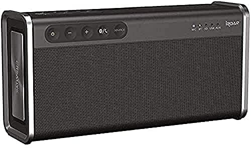 Creative iROAR Go powerful, weatherproof Bluetooth Speaker with 5 Drivers, black
