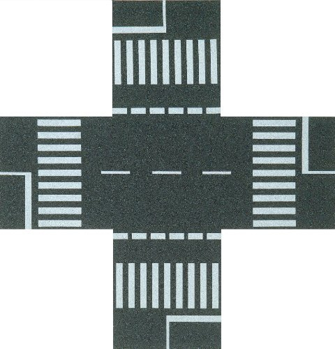 Busch BUE7075 N Strassenkreuzung