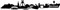 Skyline4u Aufkleber Bochum Skyline mit Sehenswürdigkeiten 15 x 2,4cm schwarz