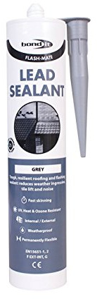 12x Grey Flash Mate Silicone Lead Sealant Roofing Flashing Leaks Repair Sheet