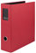Rössler SOHO Ordner a4 mit Rückenschild | Aktenordner | Schreibtisch-Organizer | Büro organizer | Büro Zubehör | Ordnungssystem | 80x285x320mm (BxTxH) | 1 Stück | Farbe: Rot
