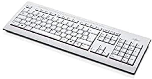 Fujitsu Keyboard KB521 CZ/US KB521 USB CZ US Standard Keyboard Czech USA Marble Grey