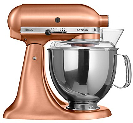 KitchenAid 5KSM150 - Robot da cucina in acciaio INOX, 50/60 Hz