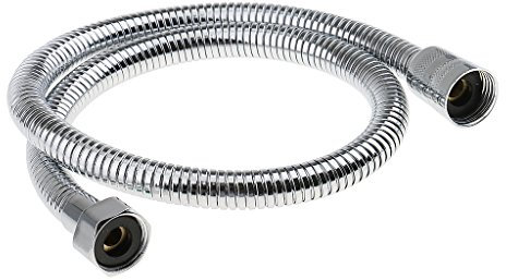 Sharplace 70cm Flexible de Douche en Acier Anti-pliure Anti-Rouille Anti-Torsion Tuyau de Douchette avec Raccordement pour Remplacer ou Allonger Tuyau