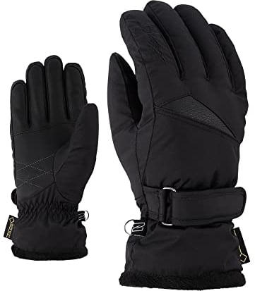Ziener Damen KOFEL GTX lady glove Ski-handschuhe/Wintersport | Wasserdicht, Atmungsaktiv, , schwarz (black), 8.5