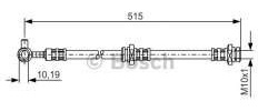 Bosch 1987476376 Brake Hose