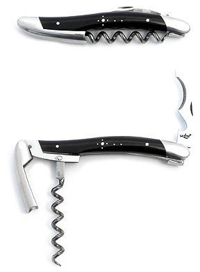 Forge de Laguiole SOMMELIER Horn Schwarz