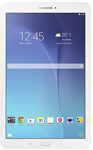 Samsung SM-T560NZWABTU Galaxy Tab E 9.6 Inch Wi-Fi Tablet, (White), (Intel Quad-Core 1.3 GHz, 1.5 GB RAM, 8 GB ROM, Android 4.4)