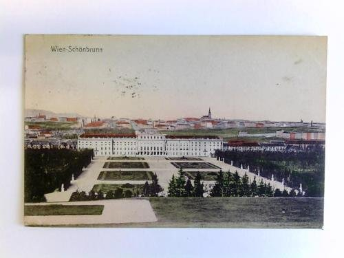 1 Postkarte: Wien-Schönbrunn