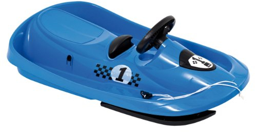Hamax Kinder Rodelschlitten SNO Formel, blau 2, 95x53x15