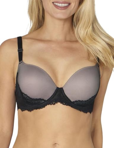 Triumph Women's Lace Spotlight Wp 01 Full Coverage Bra, Black (Black 0004), 30DD