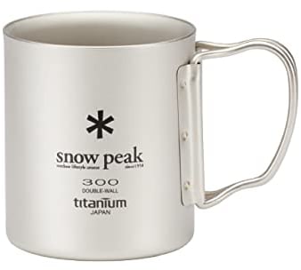 Snow Peak Double Wall Cup 300 - Vaisselle - titane gris 2015