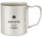 Snow Peak Double Wall Cup 300 - Vaisselle - titane gris 2015