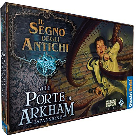 Giochi Uniti-Il Segno degli Antichi, alle Porte di Arkham The Call of Cthulhu Lovecraft Gioco, Multicolore, GU410