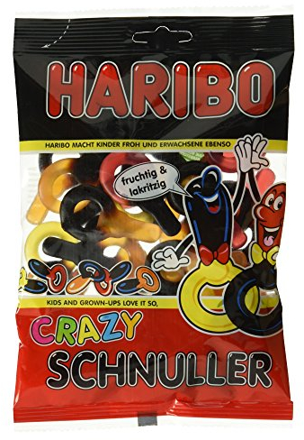 Haribo Crazy Schnuller, 200 g