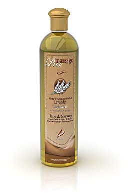 Camylle - Pur Massage Lavande - Huile de Massage Spa Précieuse - Relaxant aux arômes frais et apaisants - 250ml