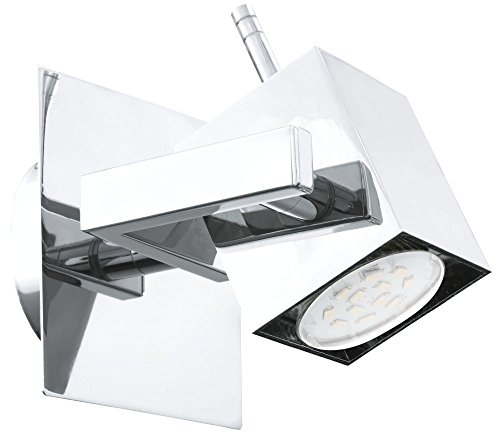 EGLO 93154 Wandstrahler, GU10, silber