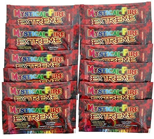 Unbekannt Extreme Mystical Fire – Colorful Flammen um EIN Lagerfeuer – 12 Packungen