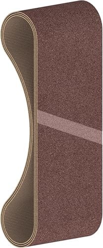 Bosch Professional 3 ud. Estuche de Bandas de Lija X440 Best for Wood and Paint (para Madera y Pintura, 100 x 610 mm, Grano 120, Accesorios para Lijadoras de Banda)