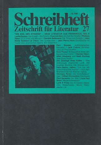 Schreibheft. Zeitschrift für Literatur. Nr. 27.