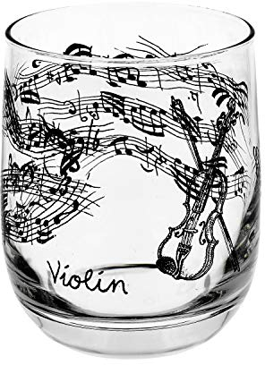 Glas Geige schönes Geschenk für Geiger