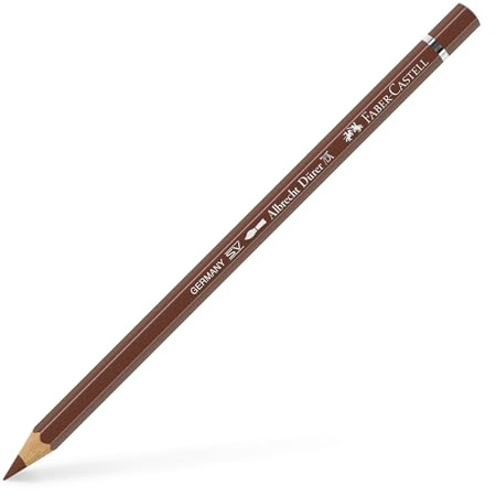 Faber-Castell Art & Graphic Albrecht Dürer Watercolour Pencil, (283), Burnt Sienna, For Art, Craft, Drawing, Sketching, Home, School, University, Colouring