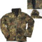 Mil-Tec Softshelljacke SCU 14 für Herren • Taktische Outdoor Funktionsjacke • Atmungsaktive, winddichte & wasserabweisende Übergangsjacke • Ideale Freizeitjacke oder Wanderjacke • Flecktarn, M