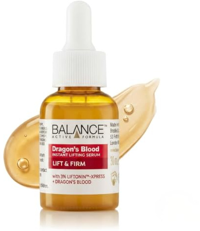 Balance Active Formula Dragon's Blood Instant Lifting Serum, Anti-Aging, Wrinkle Filler, Face Tightening 30 ml Serum