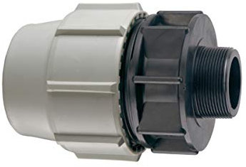 raccord mâle - pour tube pe - diamètre 25 vers 1 - plasson 70202510