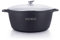 Royalty Line - RL-BS44M - Pentola Antiaderente con Coperchio in Vetro, 23 Litri, 44 cm