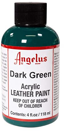 Angelus Leather Paint 4 Oz Dark Green