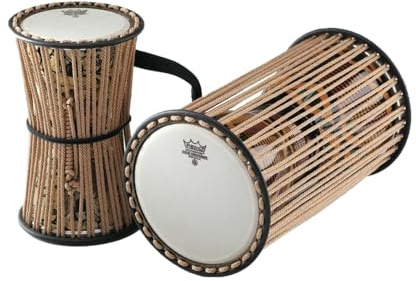 Remo Talking Drum Kanago Francis Awe Signature - TD-0816-18 - 20,3 cm (8 Zoll) x 40,6 cm (16 Zoll)