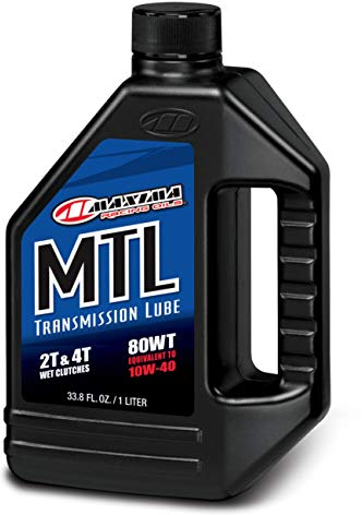 Maxima 41901 MTL-R 2T 80wt Motorrad Transmission/Kupplung Fluid - 1L