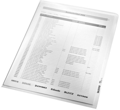 Leitz Sichthülle Standard, A4, PP, dokumentenecht, farblos