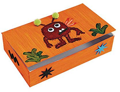 Colorations PENBOX White Cardboard Pencil Boxes (Set of 12)