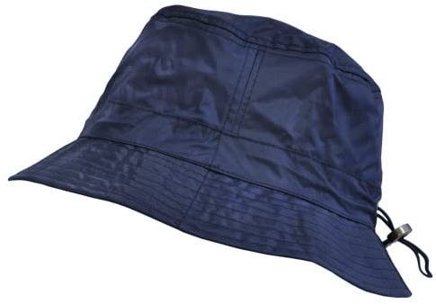 Toutacoo. Regenhut aus Nylon - Einstellbar (03-Navy blau/M-L)