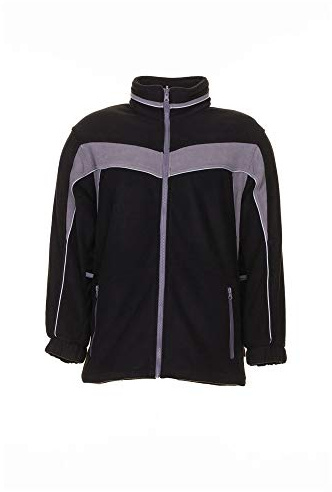 Planam Herren Plaline Fleecejacke Fleece-Jacke Plaline Größe L in marine/zink (1er Pack)