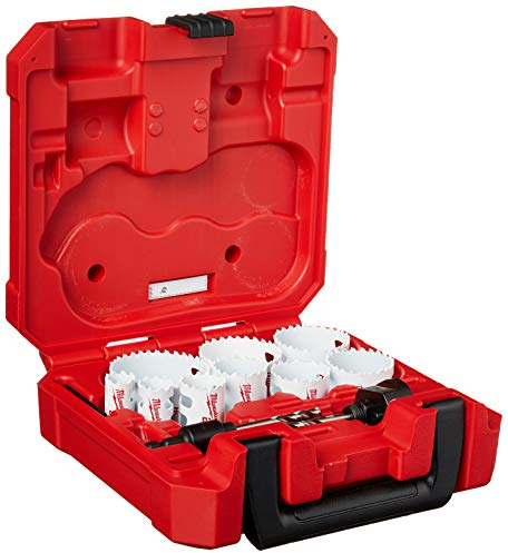 Milwaukee 49-22-4025 Kit de scie cloche à usage général 13 pièces