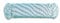 Chapuis - Corde Polypropylène Tressée - Résistance à la Rupture Indicative 360 kg - Diamètre 6 mm - Longueur 10 m - Loisirs et Jardinage - Blanc / Bleu